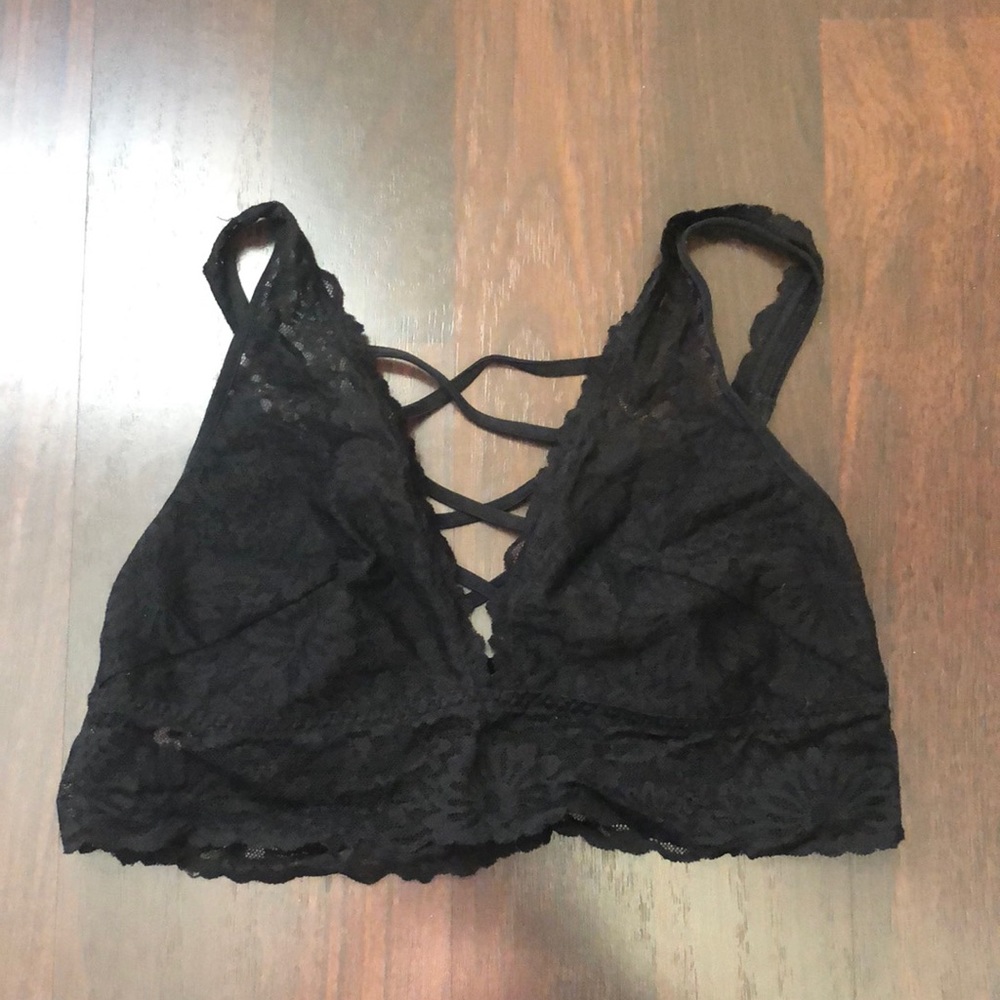 Black bralette